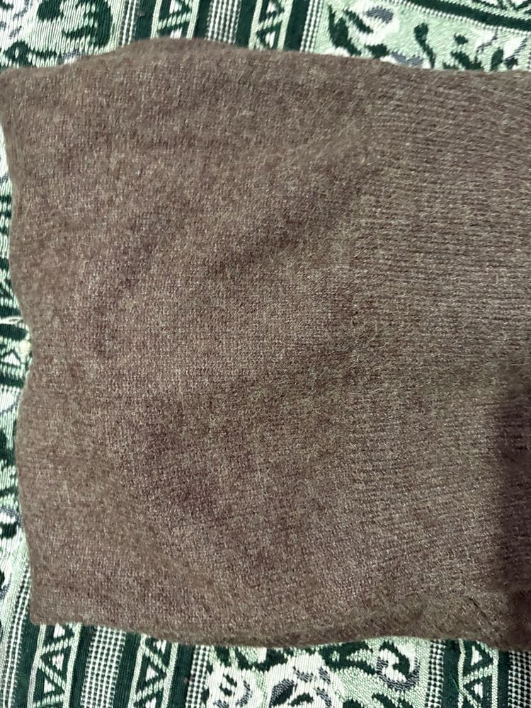 Cozy Brown Knit Sweater