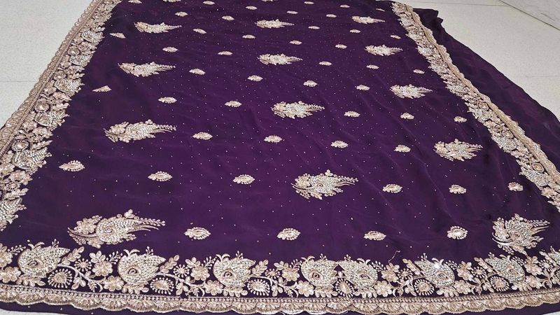 diamond 💎 Work Saree 🥻 ✨️ very Beautiful 😍 sare