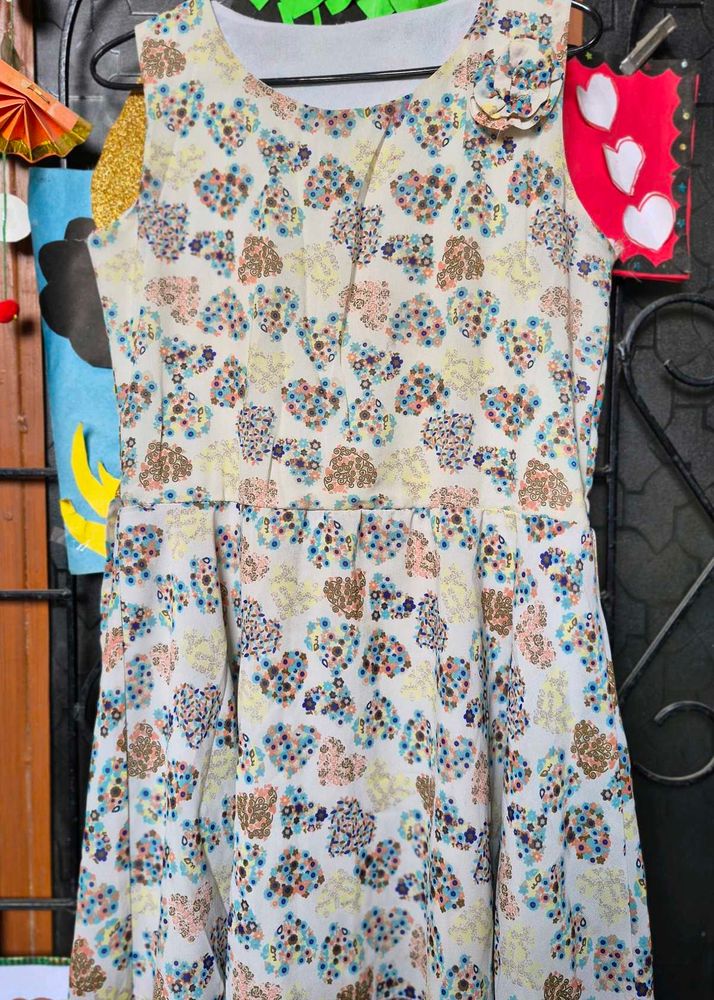 Cute Floral Print Sundress