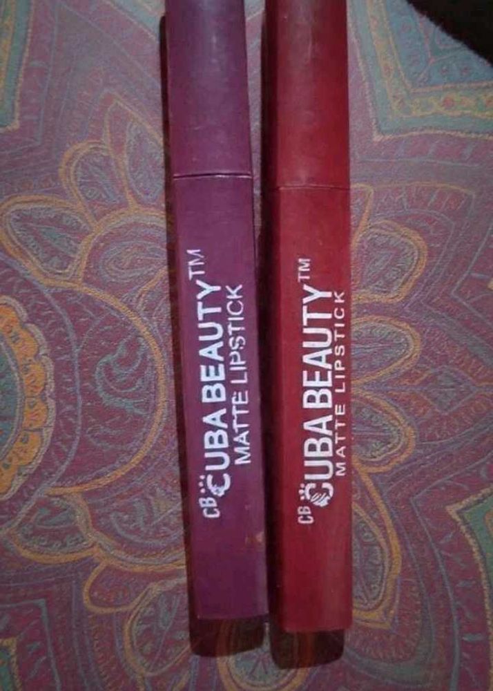CUBA BEAUTY Matte Lipsticks