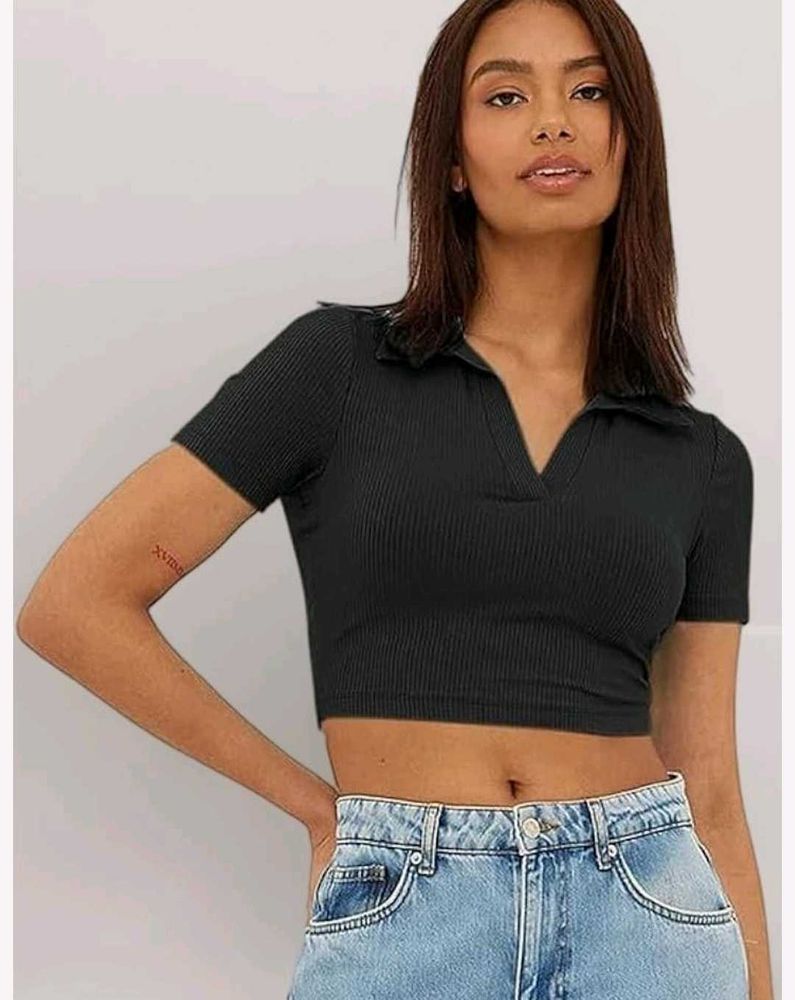 Greyish Black Top