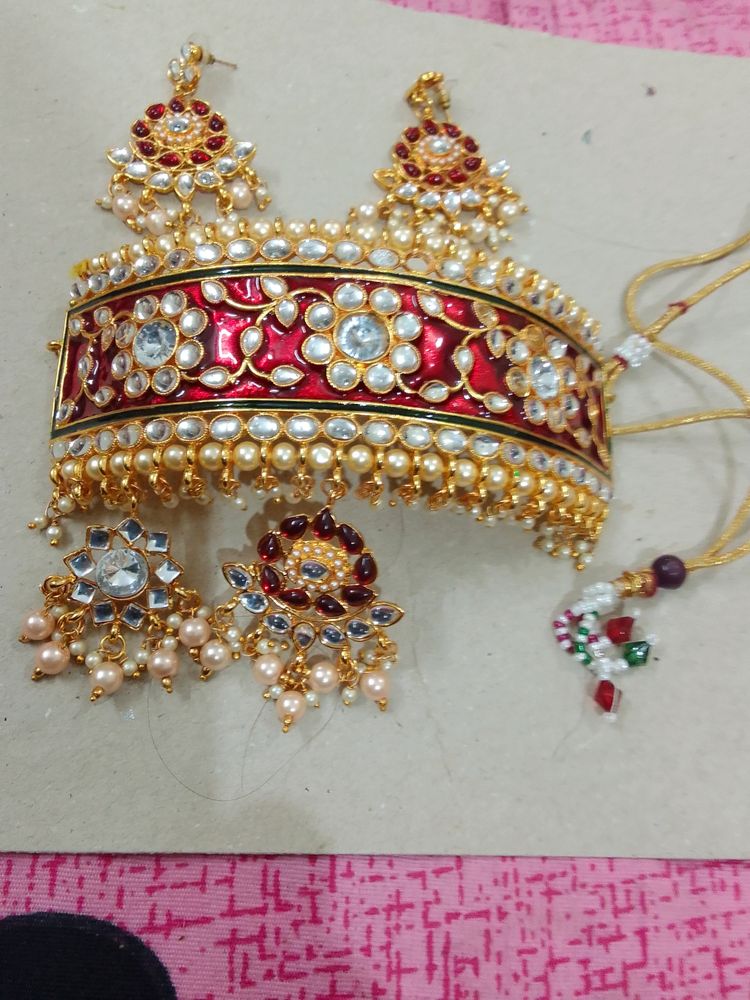L Jewellery Alloy Gold Plated Multi Colour