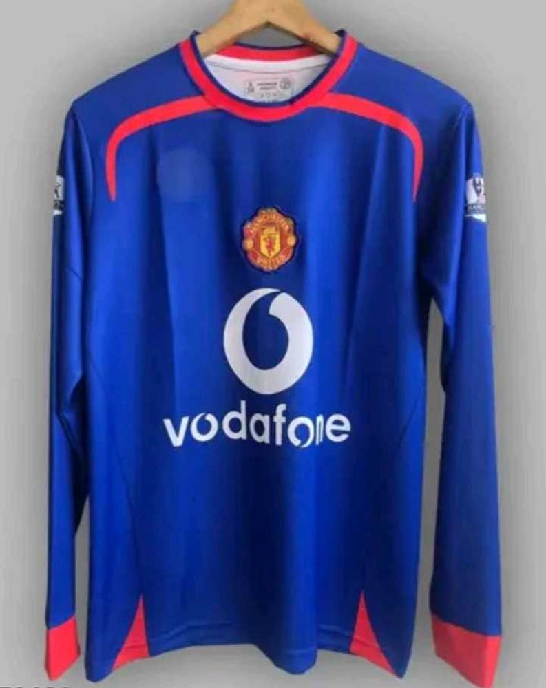 Vintage Manchester United Long Sleeve Jersey 2008