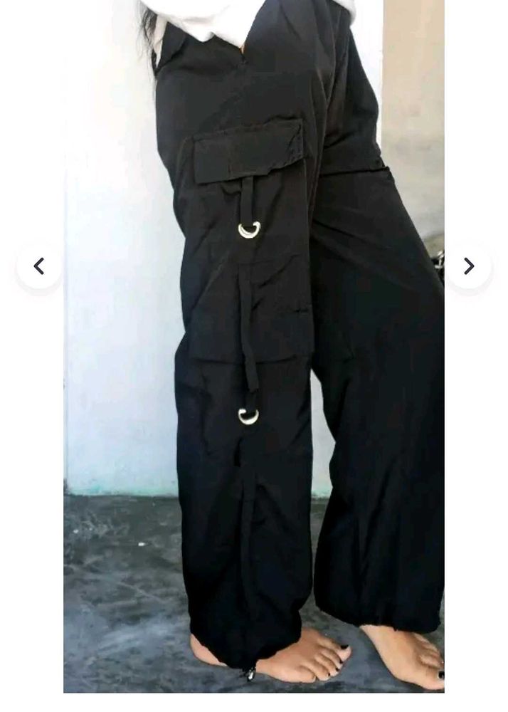 6 Pocket Black Trouser