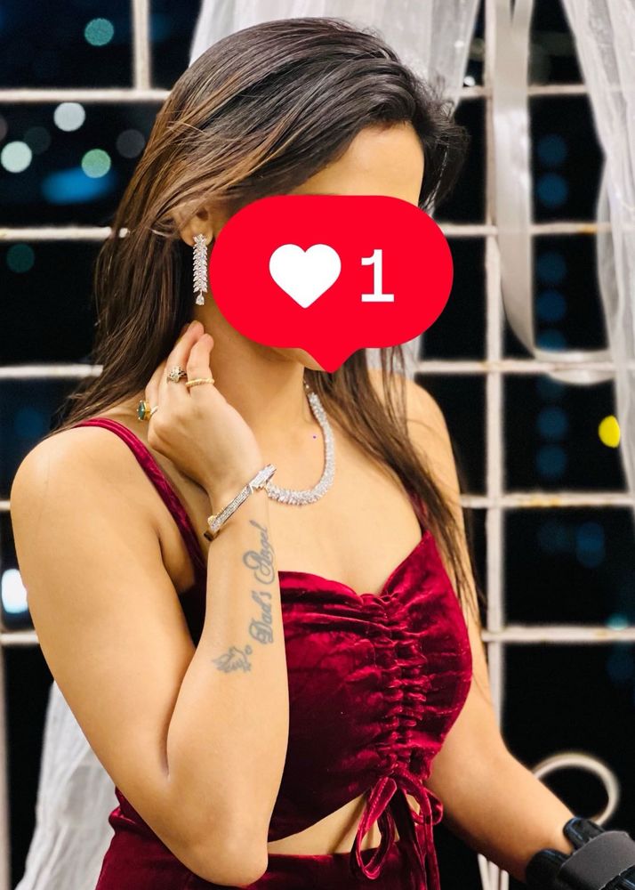 Red Velvet mini dress