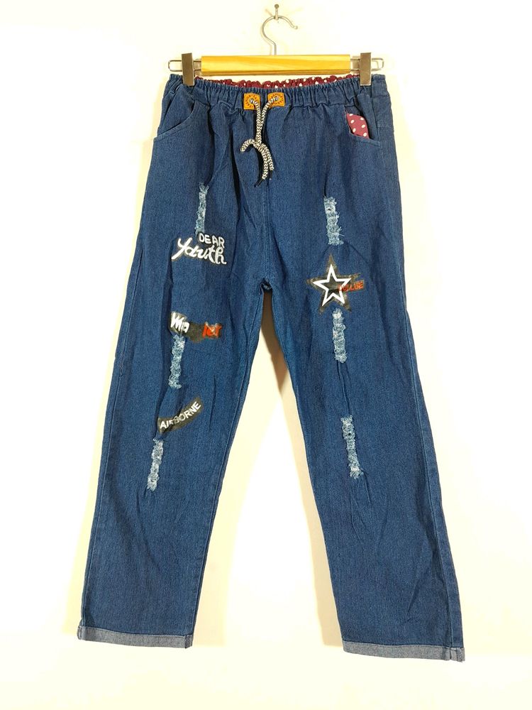 Blue Casual Denim Jeans (Women&#39;s)
