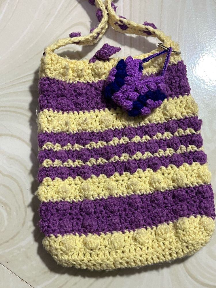 Pretty Crochet Sling😎