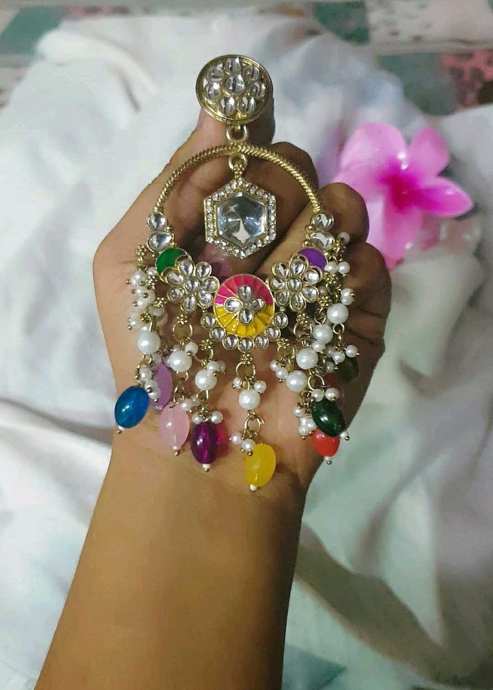 Colorful Stone Earrings