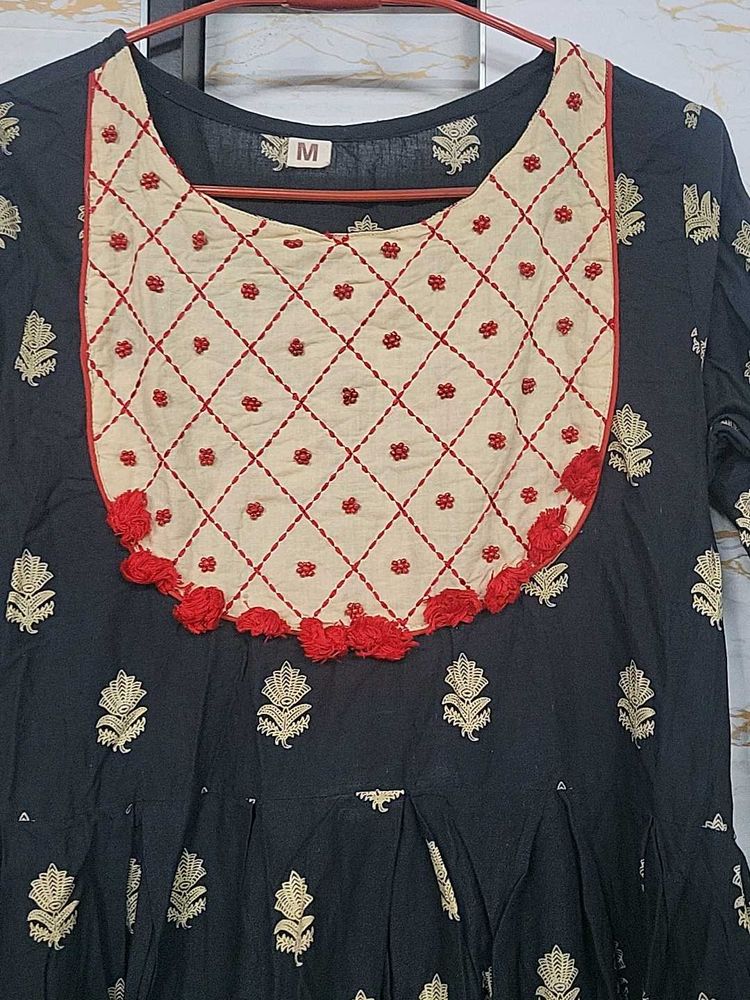 Anarkali Cotton Kurti