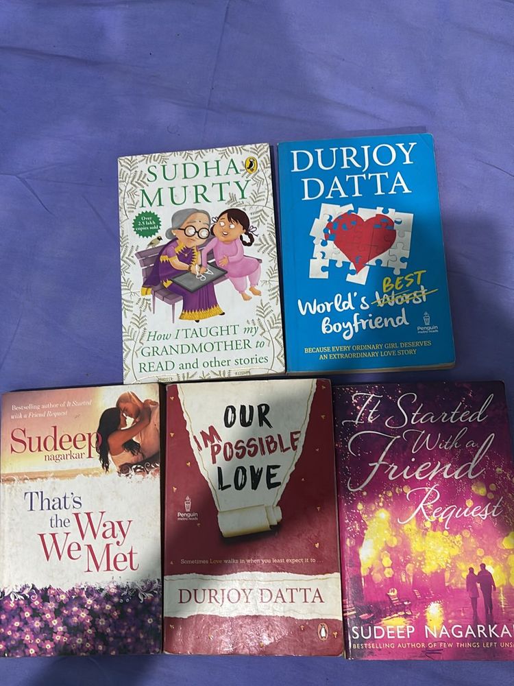 Indian Author Books Combo