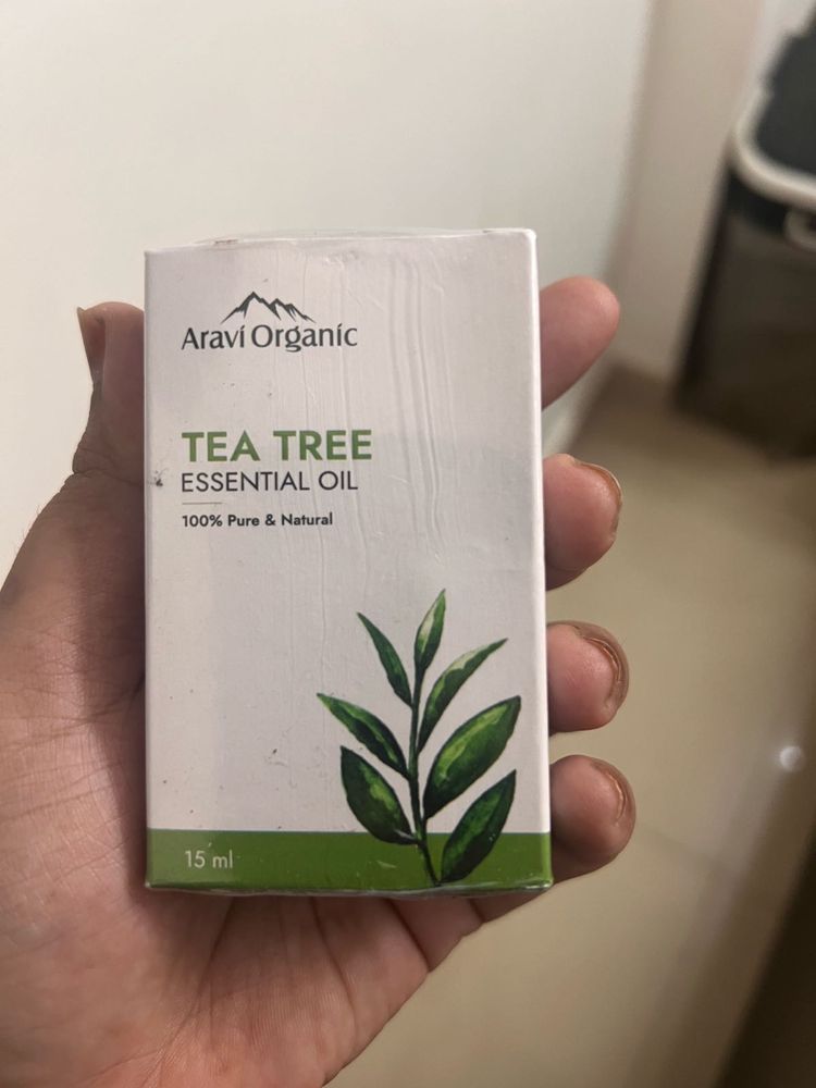 Aravi Organic Tea Tree Essential Oil