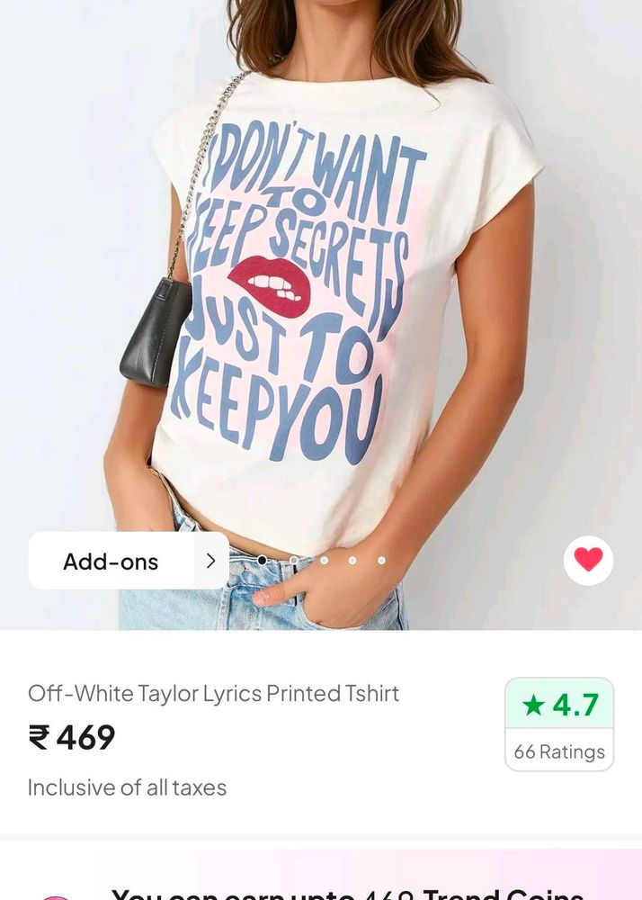 Off-White Lyrics Tee