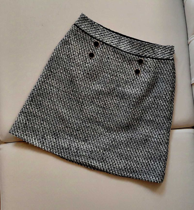 Tweed Mini Skirt