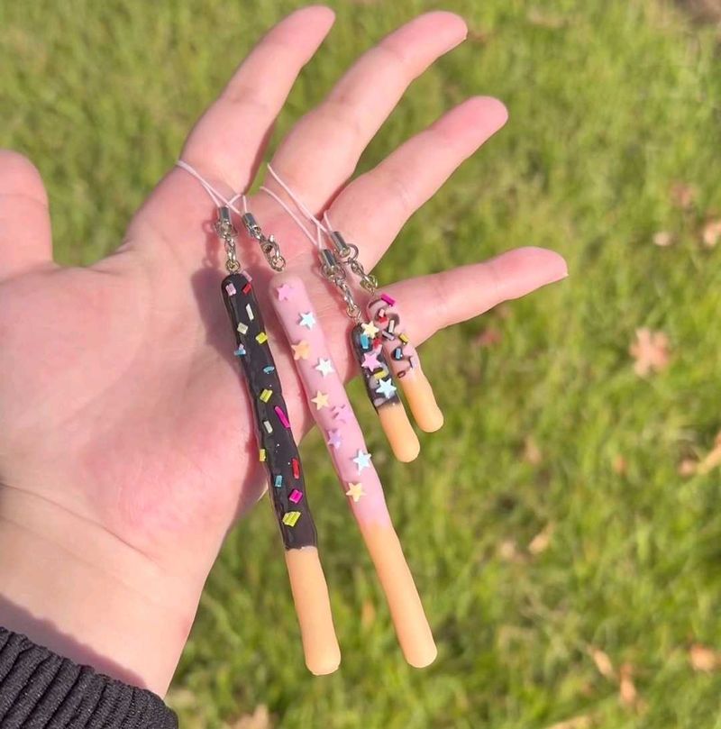 🩷🤎Korean Pocky Charms🩷🤎