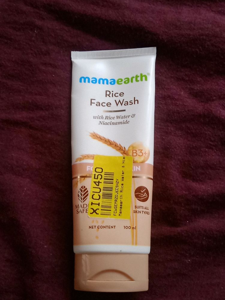 Mamaearth Rice Water Face Wash  Use Al Skin Type