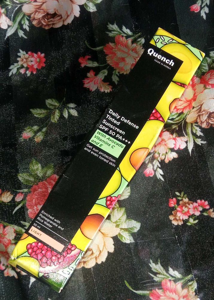 Quench  Daily Defence Tinted Sunscreen