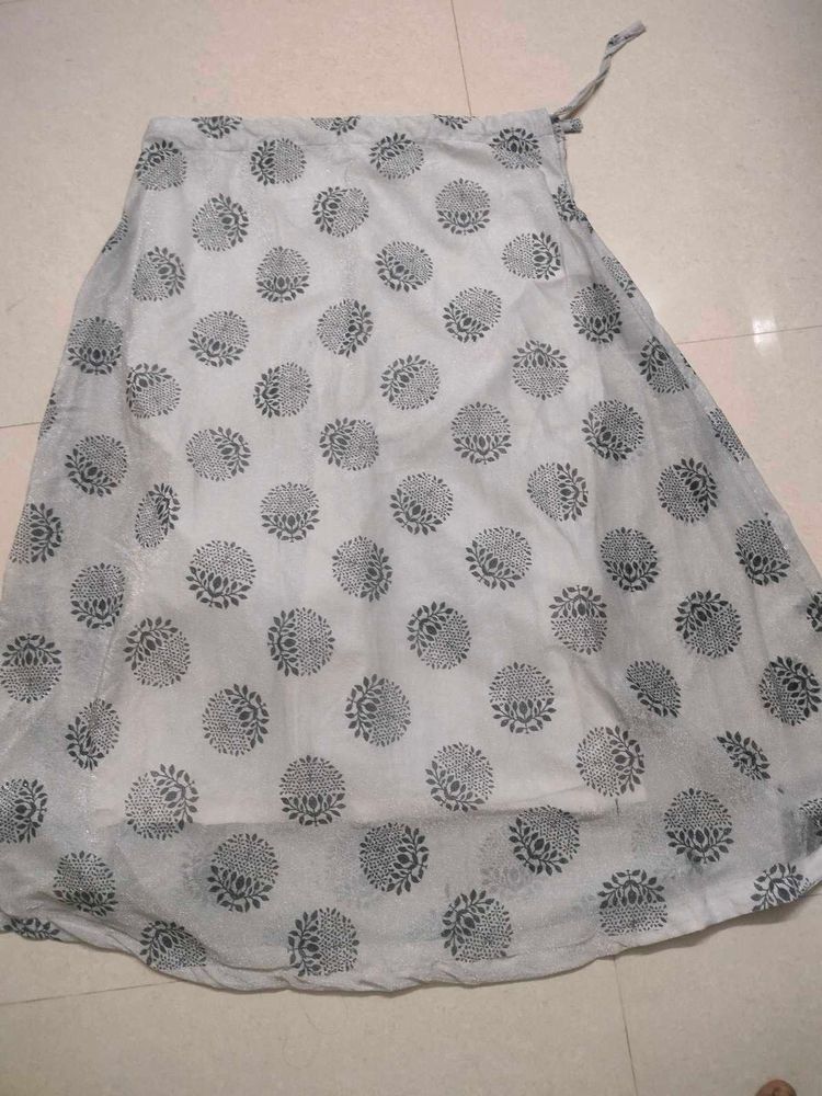 Floral Print Ethnic Skirt