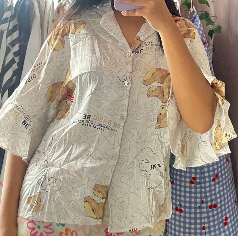 Cute Nighty Top🤎🐻