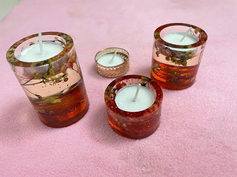 Resin Tealight Holder