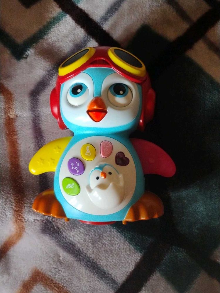 Bump And Go Penguin Toy