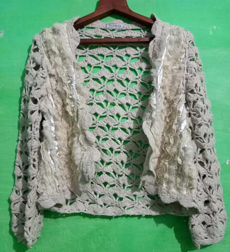 Hardly Used Woolen Shrug