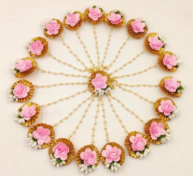 Floral Mangtika (Pack Of 15)