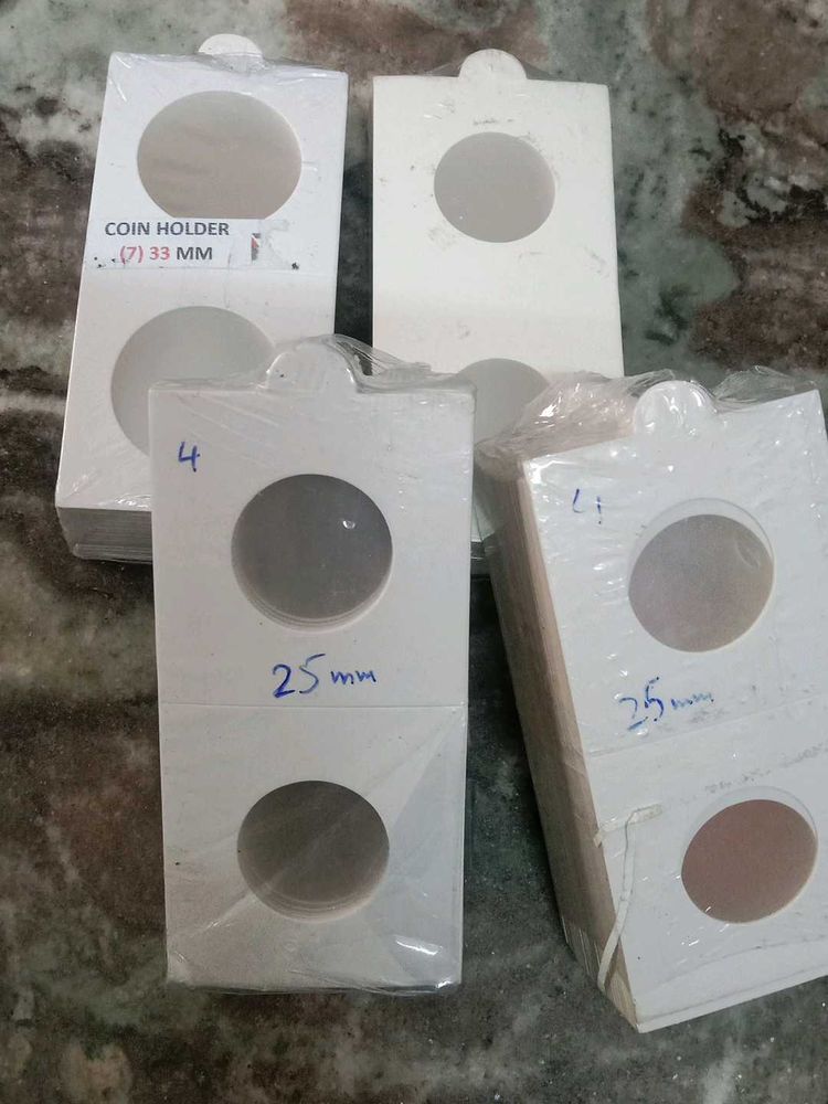 Coin Holders - Assorted Sizes