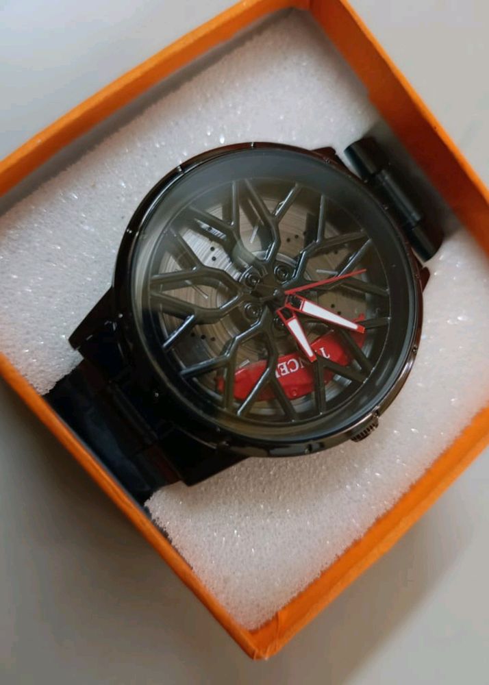 Wheel Spinning Watch
