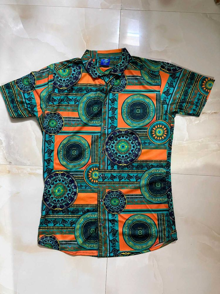 Patterned Shirt For Summers Of Half Sleeves