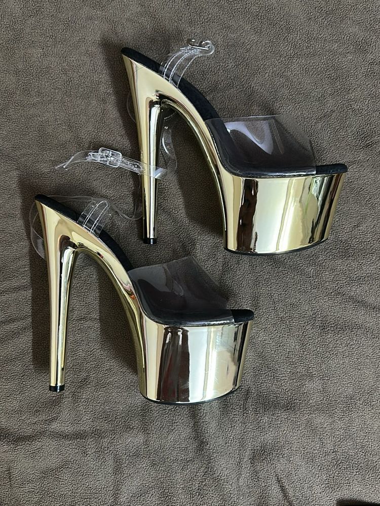 7 Inches Chrome Heels