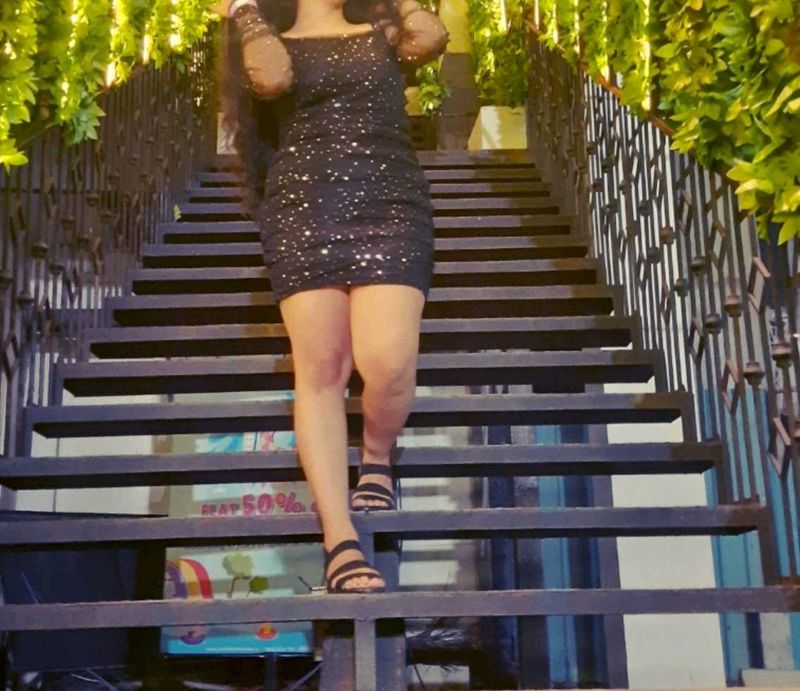 Sparkly Mini Bodycon Dress