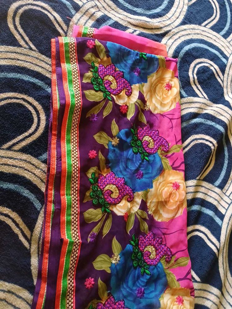 Floral Saree