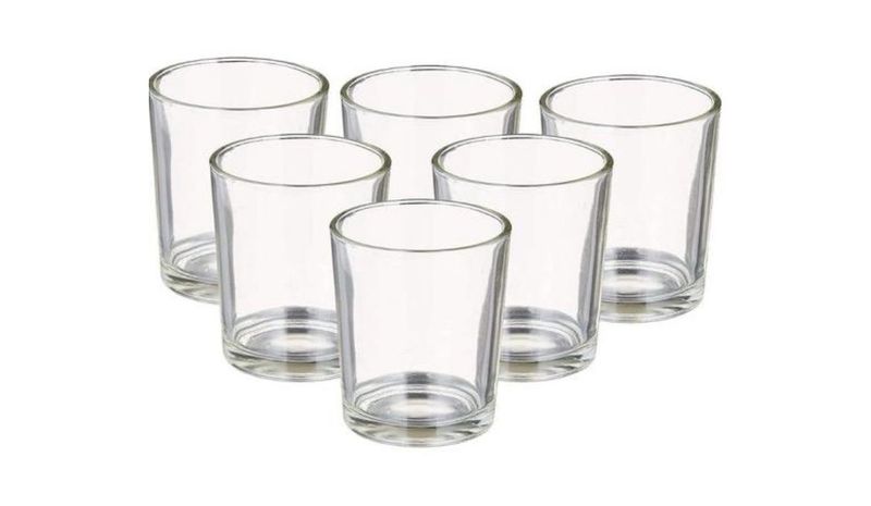 Candle and Glass Holder Set Of 5