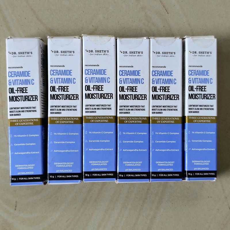 Dr.Sheth&#39;s Oil Free Moisturizer (Pack Of 6)