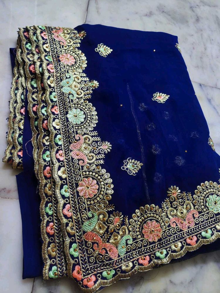 Saree With Blouse Piece
