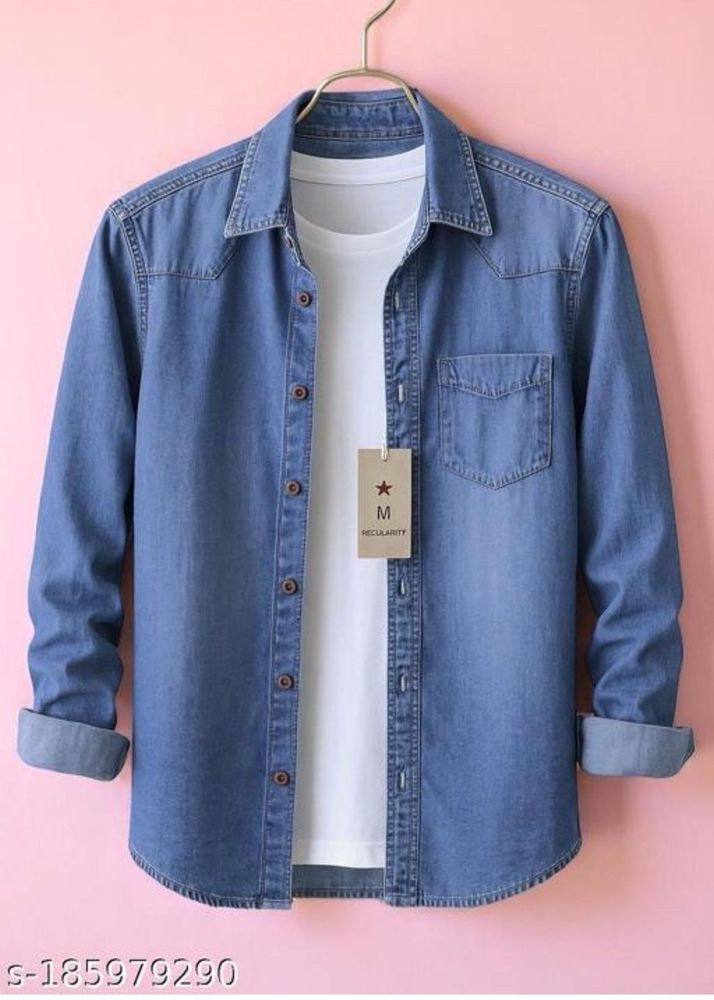 Denim Shirt - Casual Style