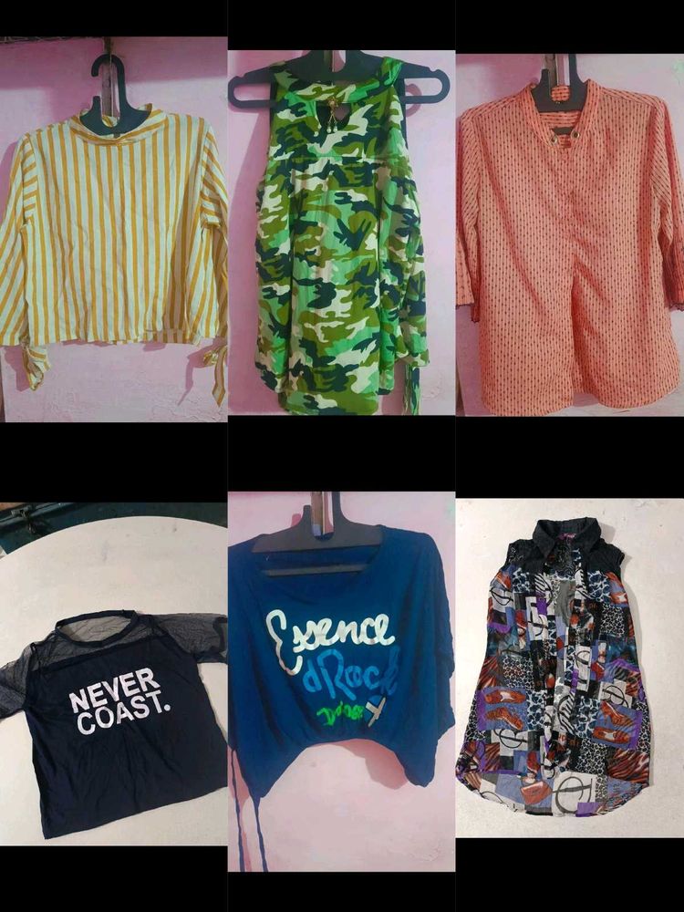 Combo Of 6 Tops