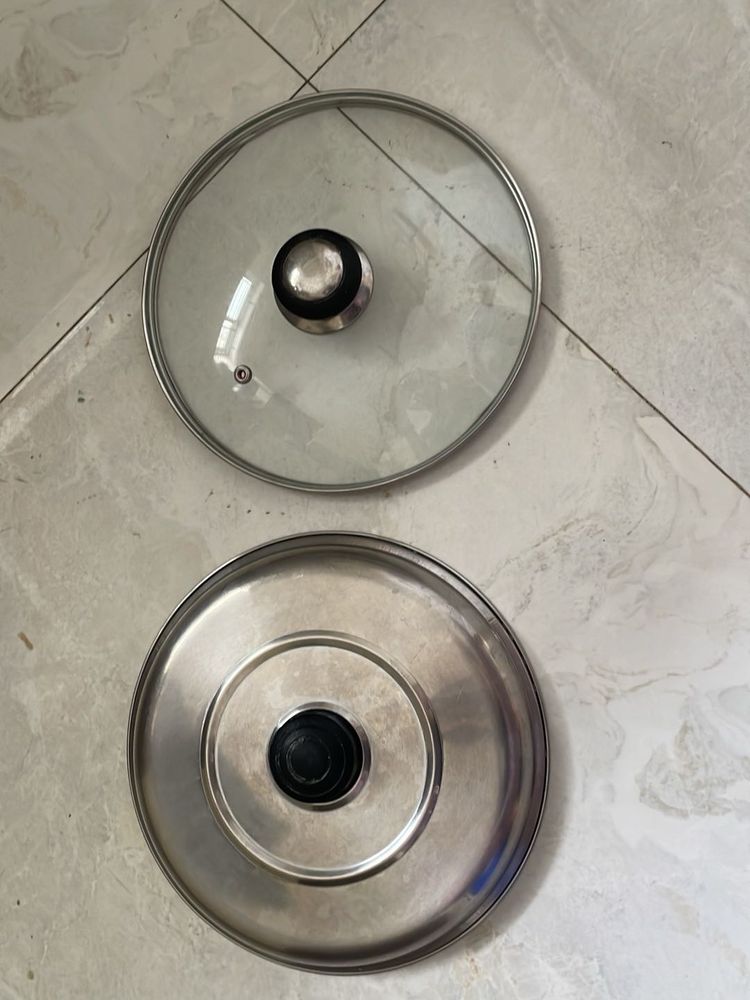 Two Lids For Kadai
