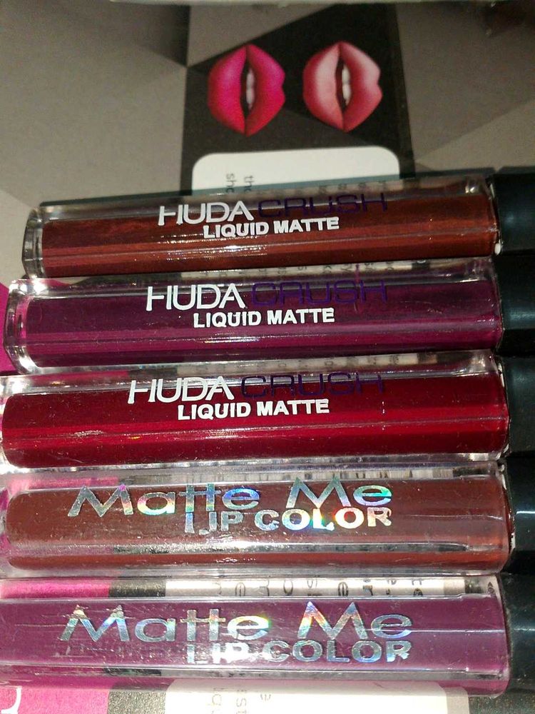 Combo Of 5 Lipstick 12 Hour Stay Matte Finish