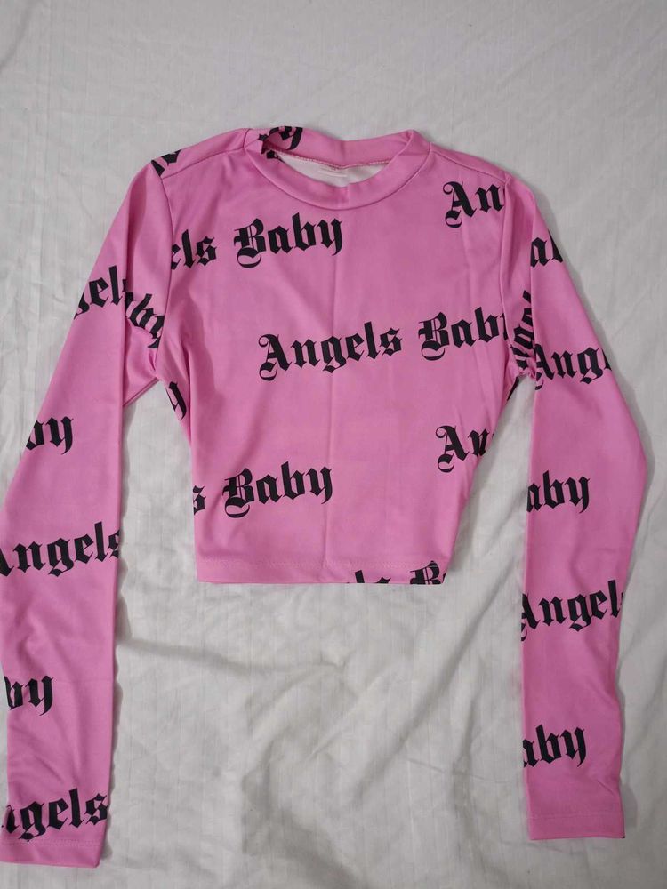 Pink Angels Baby Top