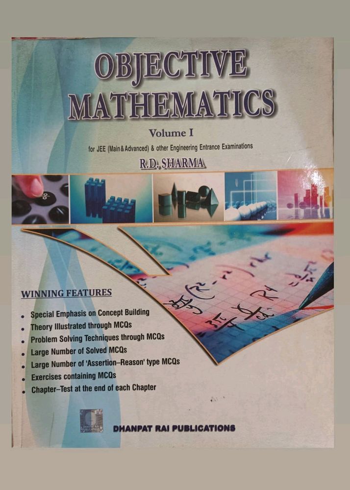 RD Sharma, Objective Mathematics Vol 1 And Vol 2 Combo