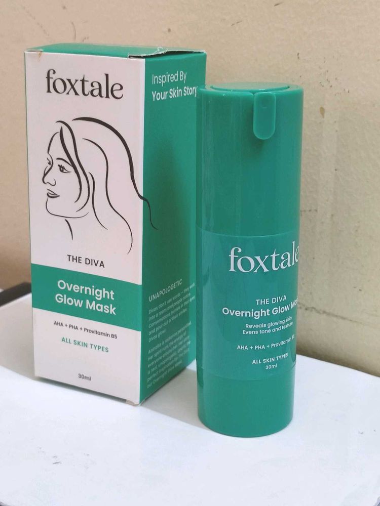 Offer🎉🎉Foxtale The Diva Overnight Glow Mask
