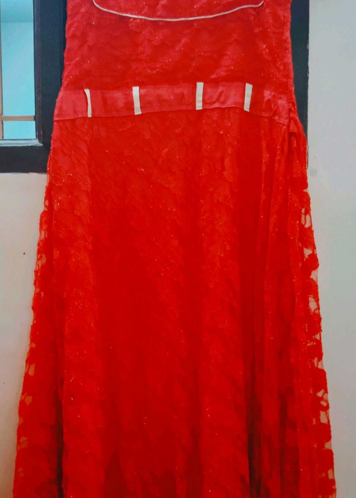 An Ethic Party Wear Gown