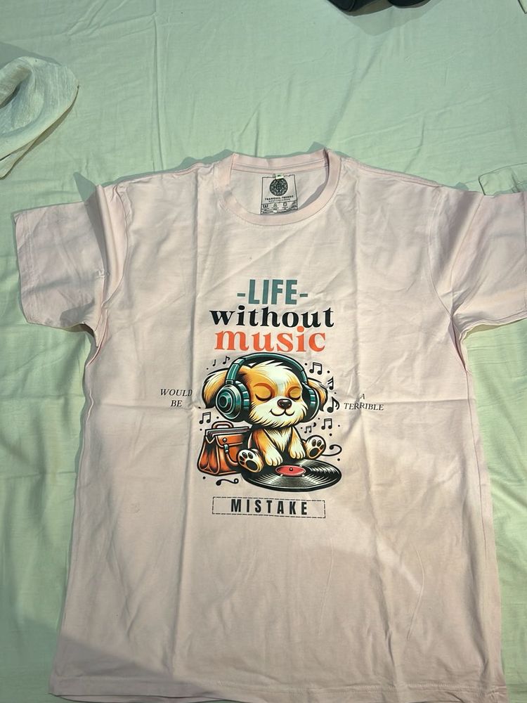 Cute Dog Graphic T-shirt