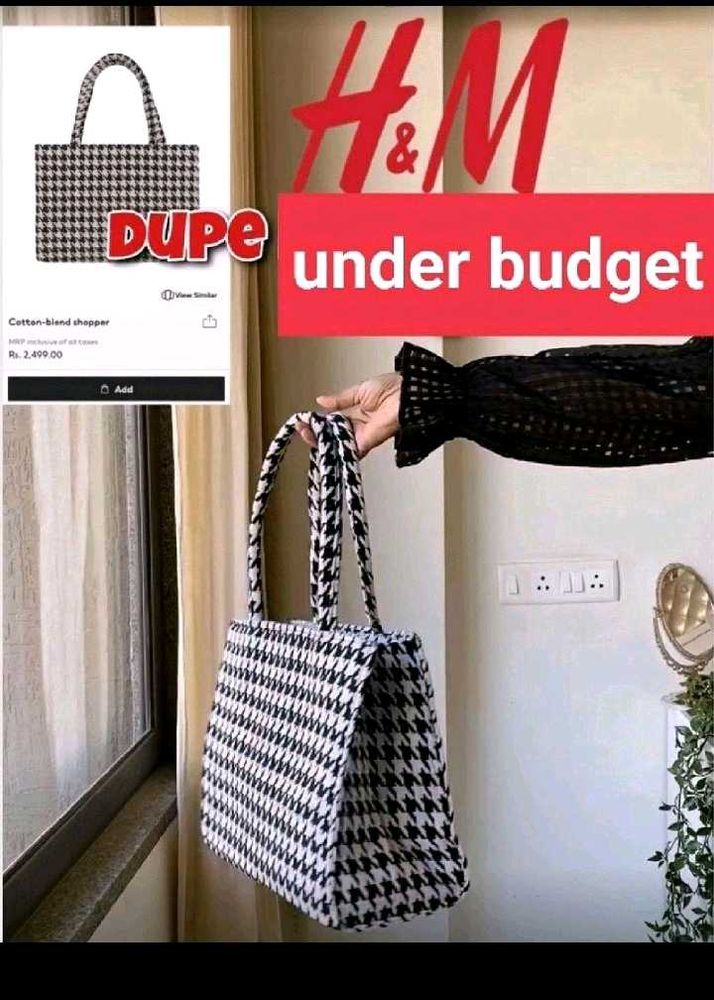 H&amp;M Dupe Bag✨🫶🏻