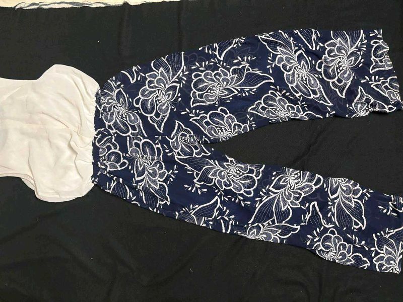 Jumpsuit With Floral Print
