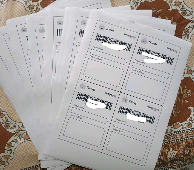 30 Nos Shipping Label