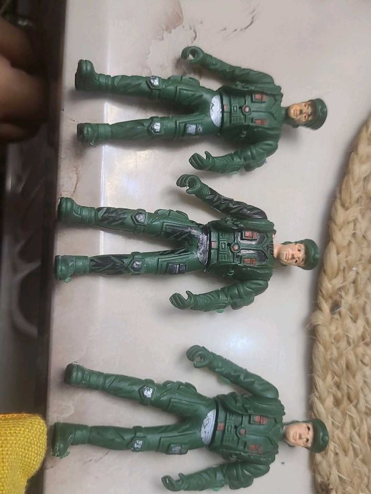 Toy Soldier Figures (3)