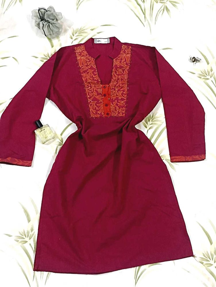 Sale rani Pink Kurti 😍