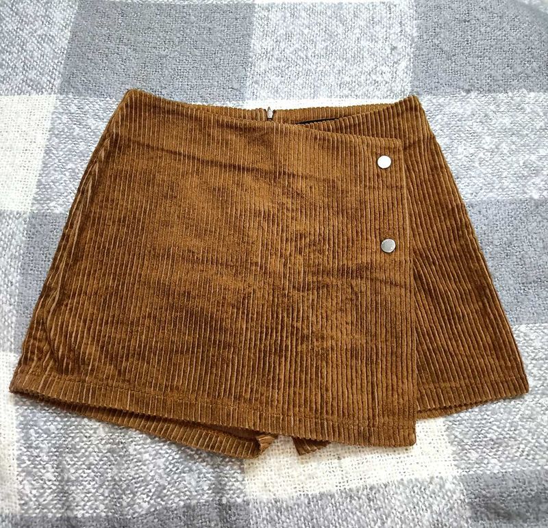 Corduroy Skort